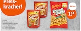 Aktuelle Cracker Angebote bei tegut in München Aktuelles Erdnusslocken, Saltletts Pausen Cracker oder Laugen Cracker Angebot bei tegut in München ab 1,11 €