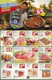 Schweinefleisch im WEZ Prospekt in Minden Aktueller WEZ Prospekt mit Schweinefleisch, "Die WEZette", Seite 4