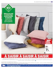 Prospectus Carrefour "Le linge de maison, c'est nous, la vie qui va avec c'est vous." en cours à Villeneuve-d'Ascq, Page 5 Catalogue Carrefour en cours à Villeneuve-d'Ascq, "Le linge de maison, c'est nous, la vie qui va avec c'est vous.", Page 5