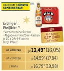 Weißbier Angebote von Erdinger bei Metro Passau für 17,84 €