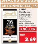 Excellence Schokolade bei Kaufland im Ehingen Prospekt für 2,69 €