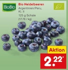 Bio Heidelbeeren im Angebot bei Netto Marken-Discount in Rüsselsheim Bio Heidelbeeren Angebote von BioBio bei Netto Marken-Discount Rüsselsheim für 2,22 €