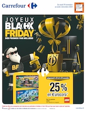 Prospectus Carrefour à Wasquehal, "JOYEUX BLACK FRIDAY", 22 pages de promos valables du 19/11/2024 au 02/12/2024