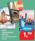 Häfft Vokabelheft DIN A5 für 1,99 € bei budni im Angebot Häfft Vokabelheft DIN A5 im aktuellen budni Prospekt