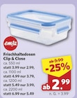 Frischhaltedosen Clip & Close bei combi im Wallenhorst Prospekt für 2,99 €