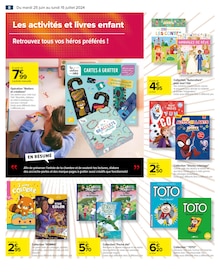 Promo Disney dans le catalogue Carrefour du moment à la page 8