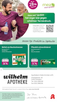 Aktueller mea - meine apotheke Prospekt "Unsere September-Angebote" Seite 1 von 4 Seiten für Potsdam