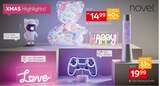 LED-Dekoleuchte „Happy“ oder „Love“ von Novel im aktuellen XXXLutz Möbelhäuser Prospekt für 14,99 €