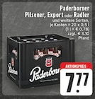 Pilsener im Angebot bei EDEKA in Herford Pilsener Angebote von Paderborner bei EDEKA Herford für 7,77 €