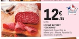 Promo Le Pavé Nature à 12,95 € dans le catalogue E.Leclerc à Bapeaume les Rouen