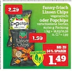 Aktuelles Linsen Chips oder Popchips Angebot bei Marktkauf in Erlangen ab 1,49 €