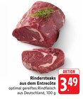 Aktuelles Rindersteaks aus dem Entrecôte Angebot bei EDEKA in Heilbronn ab 3,49 €