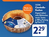 Ciambella-Kuchen von Cucina im aktuellen ALDI SÜD Prospekt für 2,29 €