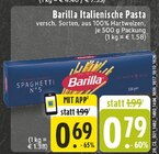 Italienische Pasta im Angebot bei E center in Herford Italienische Pasta Angebote von Barilla bei E center Herford für 0,69 €