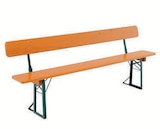 Biergartenbank mit Lehne bei BayWa AG im Lauterach Prospekt für 139,99 €