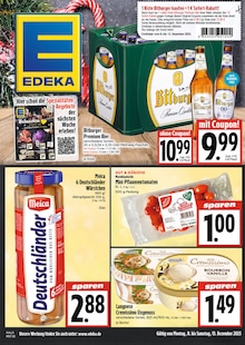 EDEKA Schwalmstadt Prospekt der aktuellen Woche, gültig von 08.12.2025 bis 13.12.2025 Aktueller EDEKA Schwalmstadt Prospekt "Aktuelle Angebote" mit 12 Seiten