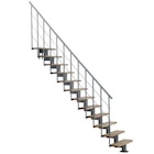 Escalier modulaire + rampe "Balor" Gris mat RAL 9023 - Brico Dépôt à Nanterre Escalier modulaire + rampe "Balor" Gris mat RAL 9023 en promo chez Brico Dépôt Nanterre à 890,00 €