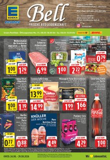 Coca Cola im EDEKA Prospekt "Aktuelle Angebote" mit 34 Seiten (Bornheim)