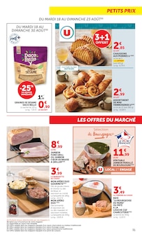 Promotion Chaussons dans le prospectus Hyper U, valable du 18/08/2026 au 30/08/2026 Promo Chaussons dans le catalogue Hyper U du moment à la page 31