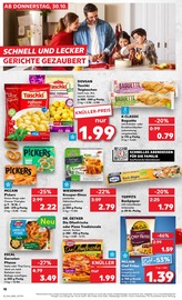 Pizza im Kaufland Prospekt in Rheda-Wiedenbrück Aktueller Kaufland Prospekt mit Pizza, "RICHTIG FRISCH", Seite 18