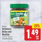 Delikatess-Brühe von Knorr für 1,49 € bei EDEKA im Angebot Delikatess-Brühe von Knorr im aktuellen EDEKA Prospekt