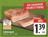Schinkenspeck im Angebot bei EDEKA in Altenburg Schinkenspeck Angebote bei EDEKA Altenburg für 1,39 €
