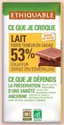 Tablette chocolat Lait 53% - Ethiquable - U Express à Aulnay-sous-Bois Tablette chocolat Lait 53% - Ethiquable en promo chez U Express Aulnay-sous-Bois