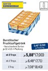 Aktuelles Fruchtsaftgetränk Angebot bei Metro in Potsdam ab 7,00 €