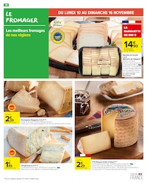 Prix et réduction Gorgonzola dans le prospectus Carrefour Market en cours Offre Gorgonzola dans le catalogue Carrefour Market du moment à la page 20