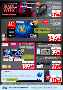 Smart-TV Angebot im Marktkauf Prospekt, gültig von 24.11.2025 bis 29.11.2025 Smart-TV Angebot im aktuellen Marktkauf Prospekt auf Seite 30