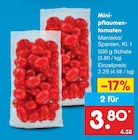 Aktuelles Mini-pflaumen-tomaten Angebot bei Netto Marken-Discount in Braunschweig ab 3,80 €