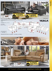 Sofa im BRAUN Möbel-Center Prospekt in Rottenburg Aktueller BRAUN Möbel-Center Prospekt mit Sofa, "60 Jahre Braun Möbel Center", Seite 5