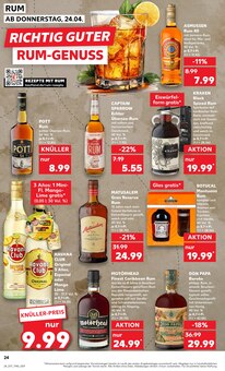 Rum im aktuellen Kaufland Prospekt (Wiesbaden) Rum im Kaufland Prospekt "KNÜLLER" mit 50 Seiten (Wiesbaden)