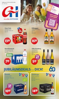 Getränke Hoffmann Prospekt der KW 12 "Aktuelle Angebote" Aktueller Getränke Hoffmann Prospekt "Aktuelle Angebote" Seite 1 von 11 Seiten