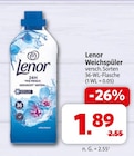 Weichspüler im Angebot bei Markant Nordwest in Wunstorf Weichspüler Angebote von Lenor bei Markant Nordwest Wunstorf für 1,89 €