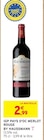 IGP Pays d'Oc merlot rouge - BY HAUSSMANN - Intermarché à Nantes IGP Pays d'Oc merlot rouge - BY HAUSSMANN en promo chez Intermarché Nantes à 2,99 €