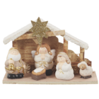 Crèche 5 personnages à 12,99 € dans le catalogue Maxi Bazar