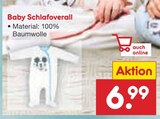 Baby Schlafoverall Angebote bei Netto Marken-Discount Kempten für 6,99 €