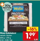 Knäckebrot Angebote von Wasa bei Netto Marken-Discount Reutlingen für 1,99 €