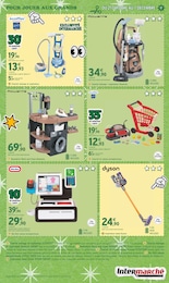 Prix et réduction Aspirateur Balai dans le prospectus Intermarché en cours Offre Aspirateur Balai dans le catalogue Intermarché du moment à la page 17
