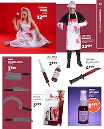 Offre Faux Sang dans le catalogue Gifi du moment à la page 19