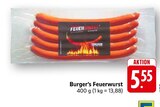 Feuerwurst Angebote von Burger's bei E center Offenburg für 5,55 €