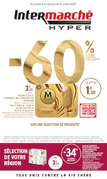 Catalogue Intermarché à Mandres, avec 48 pages Prospectus Intermarché à Mandres, "-60% DE REMISE IMMÉDIATE SUR LE 2ÈME", 48 pages, 08/07/2025 - 20/07/2025