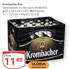 Aktuelles Bier Angebot bei GLOBUS in Bad Kreuznach ab 11,49 €