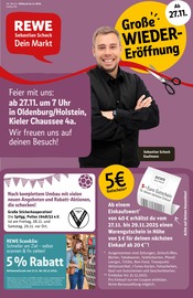Aktueller REWE Discounter Prospekt in Göhl und Umgebung, "Dein Markt" mit 36 Seiten, 24.11.2025 - 29.11.2025