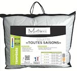 Couette toutes saisons 300g 140x200cm - Montreux en promo chez Maxi Bazar Châtenay-Malabry à 29,99 €