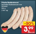 Aktuelles Frische Rostbratwurst Angebot bei Netto Marken-Discount in Berlin ab 3,99 €
