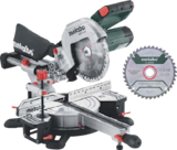 Kappzugsägen-Set „KGS 216 M“ von Metabo für 169,00 € bei Globus-Baumarkt im Angebot Kappzugsägen-Set „KGS 216 M“ von Metabo im aktuellen Globus-Baumarkt Prospekt