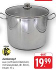 Jumbotopf Angebote von Krüger bei E center Schwäbisch Gmünd für 19,99 €