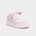 Tennis à scratchs RD18 LOW Champion rose pastel fille en promo chez La Halle Saint-Herblain à 16,49 €